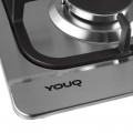 Варочная панель газовая YOUQ YQHG 60400XC02 IX Варочная панель газовая YOUQ YQHG 60400XC02 IX